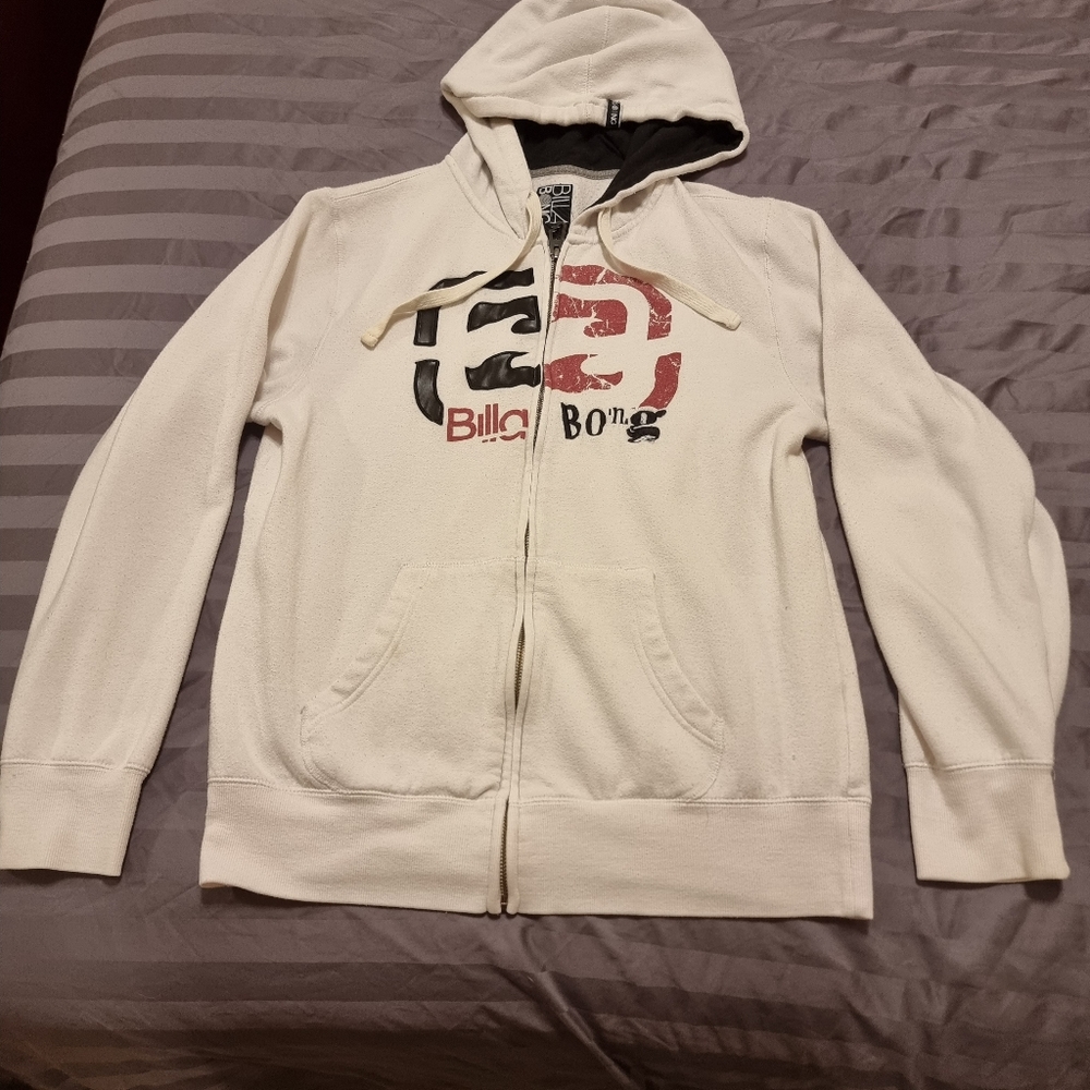 Billabong hoodie white